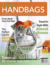 CrystelleBoutique featured on the cover of Haute Handbags Autumn 2010