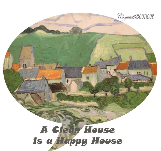 CrystelleBoutique A Clean House is a Happy House: Van Gogh