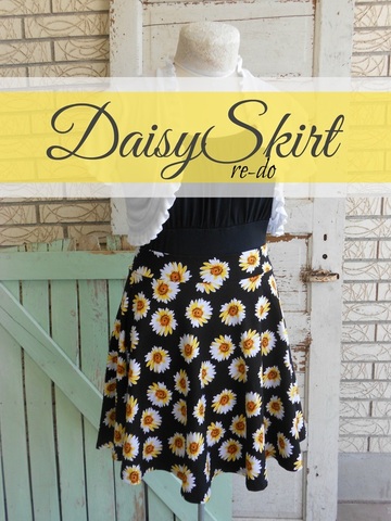 TallTales - daisy skirt re-do