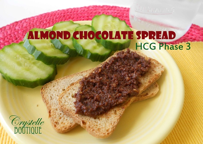 CrystelleBoutique - Almond Chocolate Spread, HCG phase 3