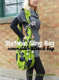 CrystelleBoutique - Stefanie Sling Bag - Free Sewing Pattern