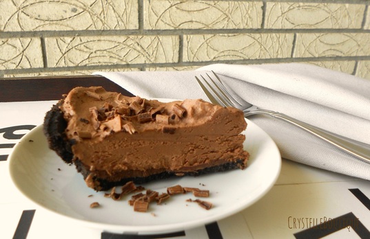 CrystelleBoutique - Chocolate Nutella Frozen Pie {Recipe}