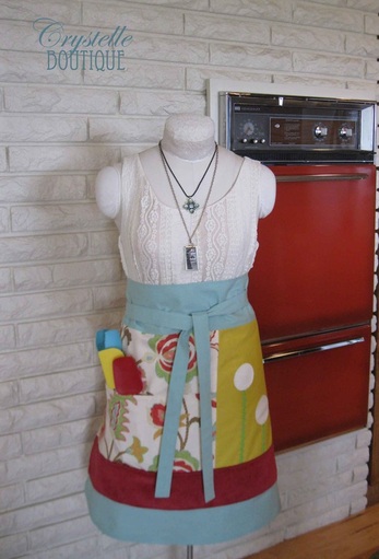 CrystelleBoutique - Free Sewing Pattern ~ Lisa Apron