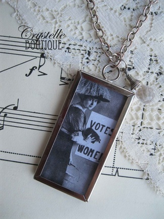 Votes For Women Necklace