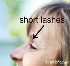CrystelleBoutique - short lashes