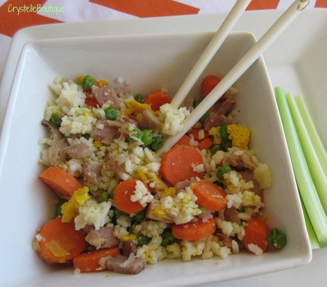CrystelleBoutique - quick and easy and yummy fried rice