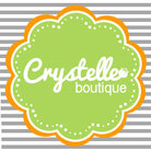 CrystelleBoutique - logo button