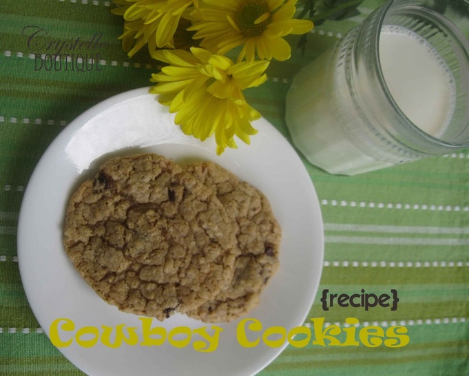 CrystelleBoutique - Cowboy Cookies {Yummy Recipe}