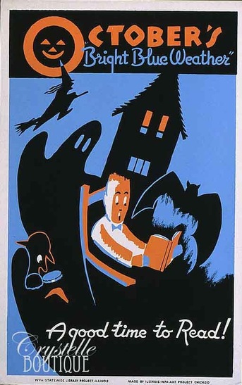 free printable - October vintage poster