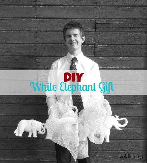 CrystelleBoutique - DIY White Elephant Gift Idea