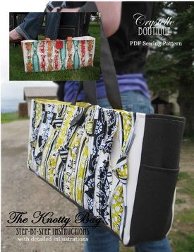 CrystelleBoutique - free Knotty Bag Sewing Pattern