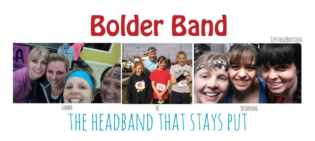 Bolder Band Review ~ the exercise headband that stays put ~
