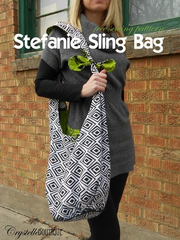 CrystelleBoutique - free sewing pattern - Stefanie Sling Bag