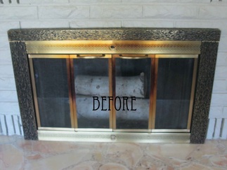 outdated fireplace