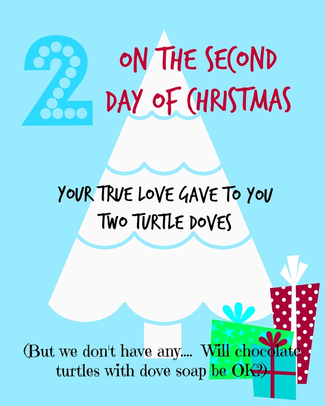 CrystelleBoutique - On the second day of Christmas - free printable tag