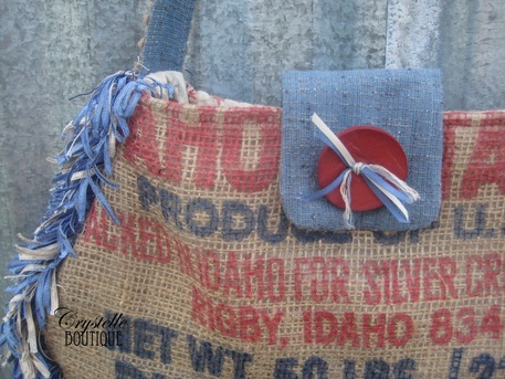 Pfree sewing pattern - Danaye Hobo Bag ~ Potato Sack Style