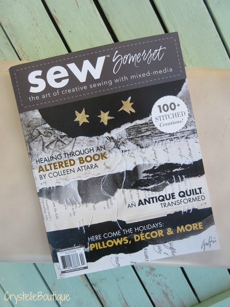 CrystelleBoutique - Sew Somerset Magazine- Winter 2015 