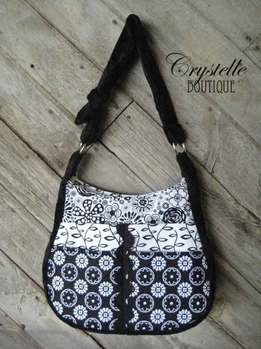 CrystelleBoutique - free Rachel handbag sewing pattern